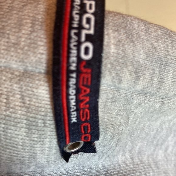 Ralph Lauren Polo Jeans Co. sz M Spell Out Hoodie - Picture 4 of 11